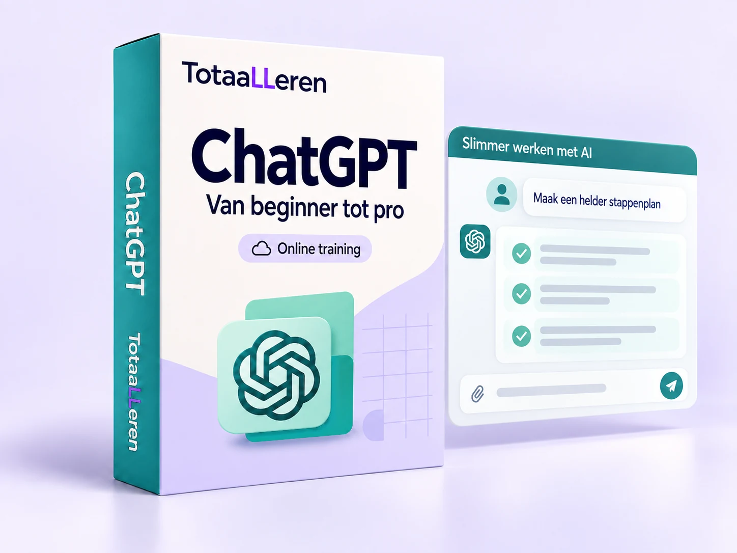 TotaalLeren cursusbox: Slim werken met ChatGPT