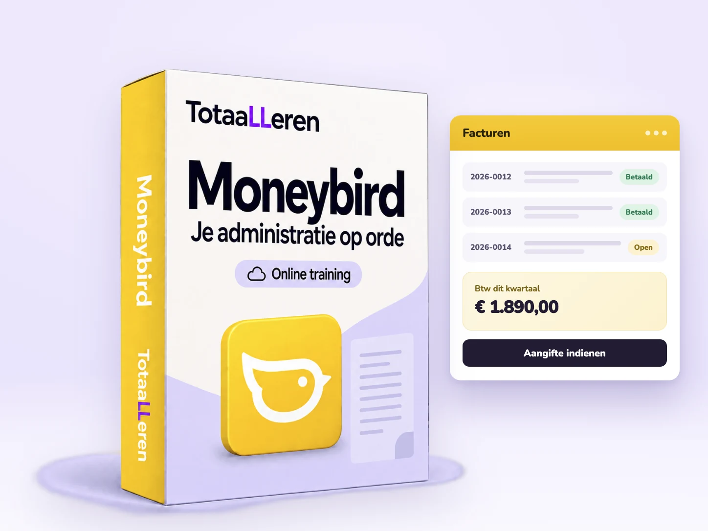 TotaalLeren cursusbox: Moneybird: je administratie op orde