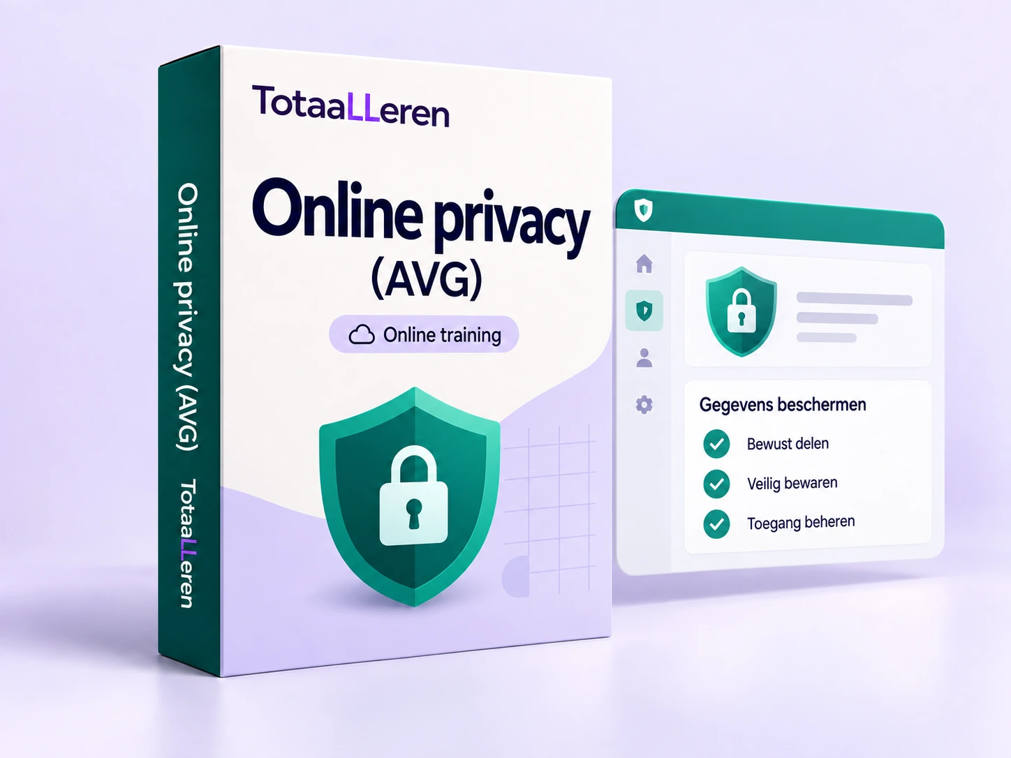 TotaalLeren cursusbox: Online privacy (AVG)