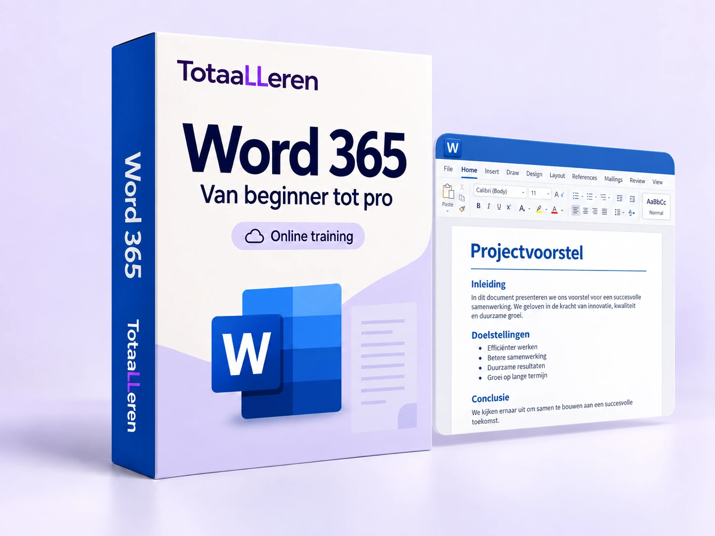 TotaalLeren cursusbox: Word 365 van beginner tot pro